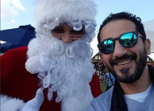 أحمد حلمي يظهر مع "بابا نويل" احتفالا بالكريسماس: كل سنة وانتوا طيبين