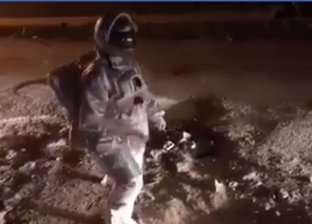 حقيقة فيديو أول رائد فضاء مصري يسير على سطح القمر
