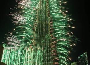 بالفيديو| بروفة لـ "برج خليفة" قبل احتفالات رأس السنة