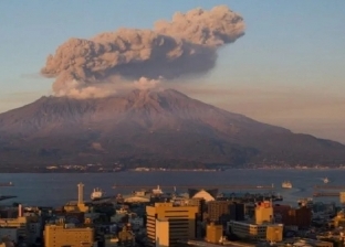 «الأرصاد اليابانية» ترفع مستوى التحذير من خطورة بركان جبل أساما