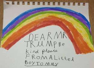 بالصور| رسائل الأطفال ترد على عنصرية "ترامب"