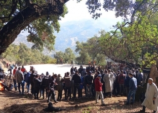 بدء صلاة الجنازة على جثمان الطفل ريان في قرية شفشاون بالمغرب