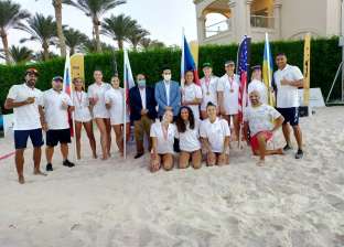 السياحة تعلن ختام البطولة الدولية للكرة الطائرة الشاطئية بشرم الشيخ