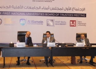عبدالغفار يرأس اجتماع اختيار مجلس أمناء الجامعات الأهلية الجديدة