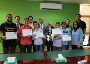 «مصر الخير» تكرم 4 طلاب لفوزهم بالمركز الثالث في «روبوتات أمريكا»