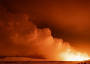 تحذير من تلوث غازي بعد ثوران بركان أيسلندا.. قد يستمر لأشهر