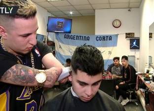 بالفيديو| حلاق بلا يدين يصبح الأفضل في الأرجنتين