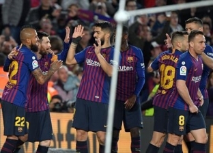 سواريز يُحرز أول أهداف برشلونة في مرمى ليفربول.. ويحتفل على طريقته الخاصة