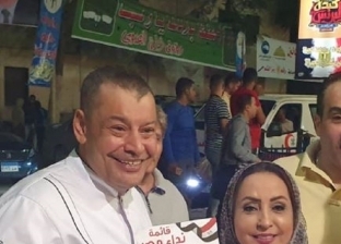 صور.. "نداء مصر" تستعين بـ"برنس إمبابة" في انتخابات النواب