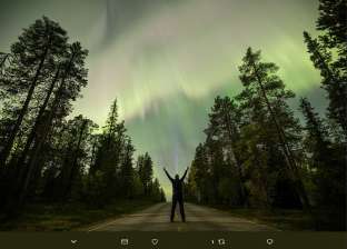 بالفيديو| "الشفق الشمالي".. ظاهرة مدهشة تضيء سماء فنلندا بألوان عديدة