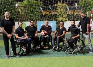 أول فريق لـ"رجبي الكراسي المتحركة".. معا لنشر الرياضة