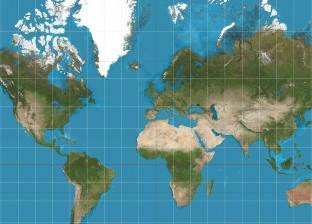 سر "مدهش" في خريطة العالم