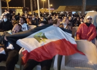 محافظ بورسعيد يهنئ المنتخب الوطني.. واحتفالات في الشوارع حتى الصباح