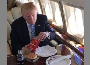 ترامب محروم من "ماكدونالدز" لوزنه الزائد: "يهده الدايت"