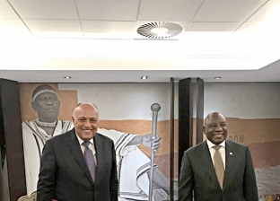 وزير الخارجية يسلم رئيس جنوب أفريقيا رسالة من السيسي عن سد النهضة