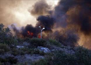 أول فيديو لحرائق المستوطنات الإسرائيلية بسبب الموجة الحارة