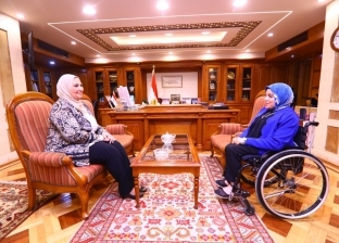 «هبة» تتقلد منصب وزيرة التضامن الاجتماعي لمدة يوم: «قادرة على التحدي»