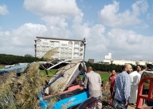 مصرع اثنين في حادث تصادم بطريق "دمياط- المنصورة"