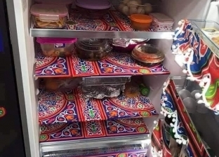 رمضان في مصر حاجة تانية.. «ريهام» تزين الثلاجة بالخيامية: «خليها تفرح»