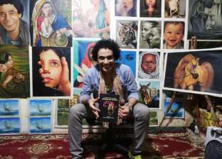 شبيه محمد منير: عملوا كتاب عن رسوماتي وبقيت فخر العرب في ألمانيا