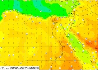 الأرصاد تكشف تفاصيل طقس اليوم: أجواء حارة.. ومنخفض الهند يرفع نسب الرطوبة