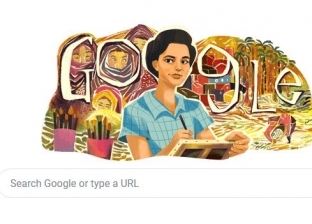 جوجل يحتفل بذكرى ميلاد الفنانة التشكيلية المصرية إنجي أفلاطون