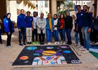 "جامعة الإسكندرية" تطلق مهرجان الرسم على الأسفلت تحت شعار "ارسم حلمك"