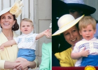 "الواد طالع لعمه".. بعد 33 عاما الأمير "لويس" يرتدي ملابس طفولة "هاري"