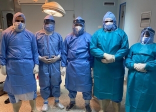 جراحة طارئة لمصاب كورونا لوقف نزيف بالمخ في كفر الشيخ العام