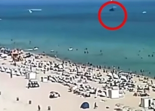 تحطم طائرة هليكوبتر لسقوطها في شاطئ بـ فلوريدا «صور وفيديو»
