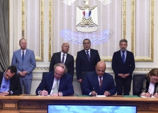 مدبولي يشهد توقيع اتفاق بين ميناء دمياط وتحالف شركات ألمانية وإيطالية