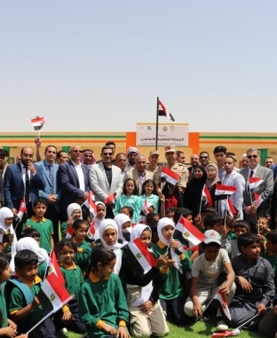 قوات شرق القناة لمكافحة الإرهاب تفتتح مدرسة «الجوفة» للتعليم الأساسي بوسط سيناء