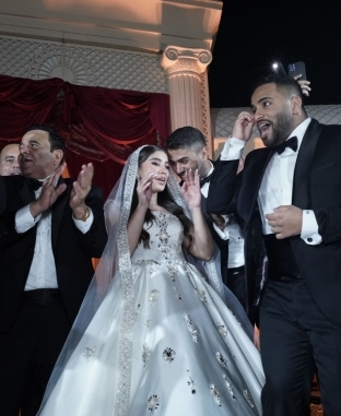 حفل زفاف نجل محمد فؤاد