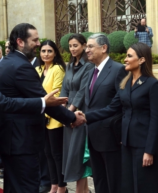 وسط مراسم رسمية.. مدبولي يلتقي نظيره اللبناني