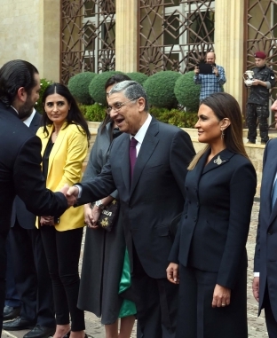 وسط مراسم رسمية.. مدبولي يلتقي نظيره اللبناني