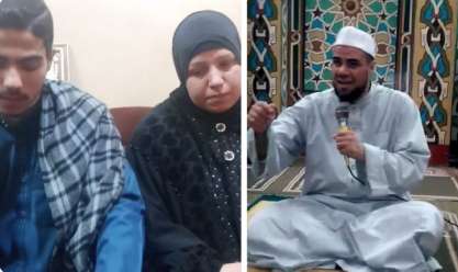 زوجة إمام مسجد بالشرقية توفي قبل الخطبة: أكرمنا في حياته وبعد مماته