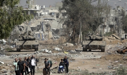 اشتباكات بين قوات الاحتلال الإسرائيلي وفلسطينيين في مدينة قلقيلية