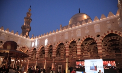 افتتاح المرحلة الثانية لمشروع ترميم مسجد الطنبغا الماريداني في القاهرة