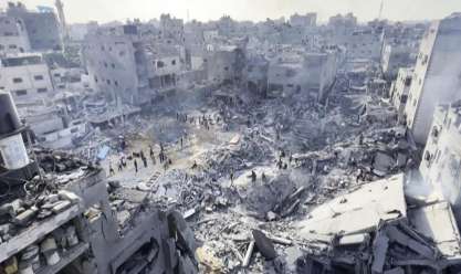 الدفاع المدني في غزة: 10 آلاف فلسطيني مفقود تحت أنقاض بنايات مدمرة