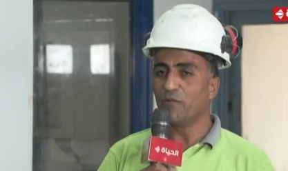 أحمد محمود، مشرف ميكانيكا بمصنع أسمنت سيناء