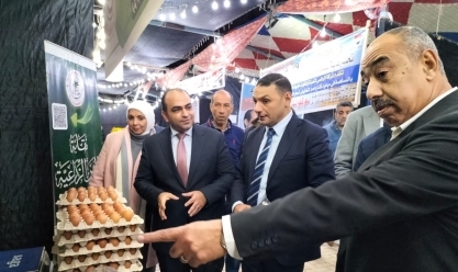 افتتاح معرض أهلا رمضان بمنطقة سيدي جابر شرق الإسكندرية
