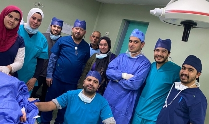 فريق طبي ينجح في استخراج مسمار من رئة طفلة بالمستشفى التخصصي ببنها