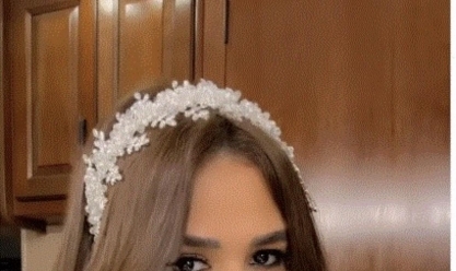 ياسمين عبد العزيز تنشر فيديو بفستان زفاف.. ظهرت به مؤخرا