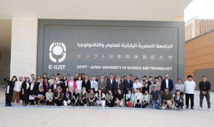 الجامعة المصرية اليابانية الأولى محليا في التايمز البريطانى 2024