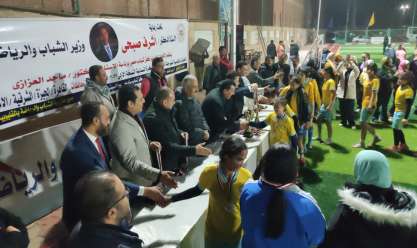 تفاصيل ختام بطولة الكرة النسائية لمراكز شباب مصر في القليوبية