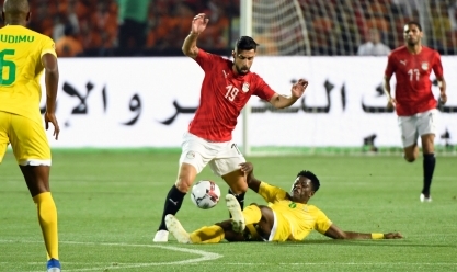 بث مباشر مباراة مصر وزيمبابوي في أمم افريقيا 2019 الشوط