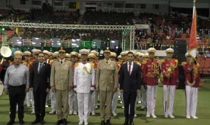 الموسيقات العسكرية تشارك في الاحتفال بالعيد الوطني للكاميرون