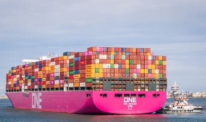 ميناء دمياط يستقبل 40 سفينة محملة بالقمح والبضائع العامة