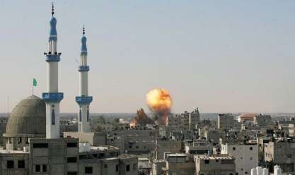 «القاهرة الإخبارية»: قوات الاحتلال الإسرائيلي تقصف مبنى بلدية رفح الفلسطينية
