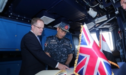 مصر وبريطانيا تنفذان التدريب البحري المشترك «مدافع الإسكندرية»